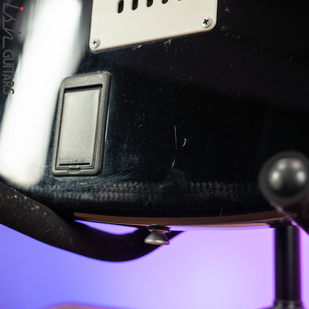 Aria STG Series Strat Black Perloid Pickguard