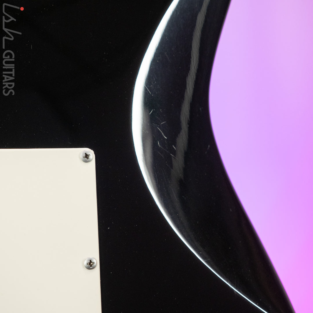 Aria STG Series Strat Black Perloid Pickguard