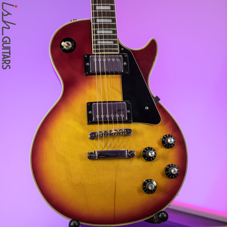 1970s Lark Japanese Les Paul Copy Cherry Sunburst – Ish Guitars