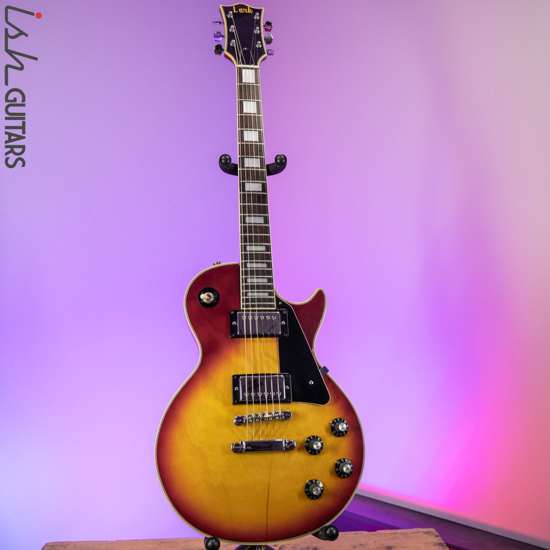 1970s Lark Japanese Les Paul Copy Cherry Sunburst