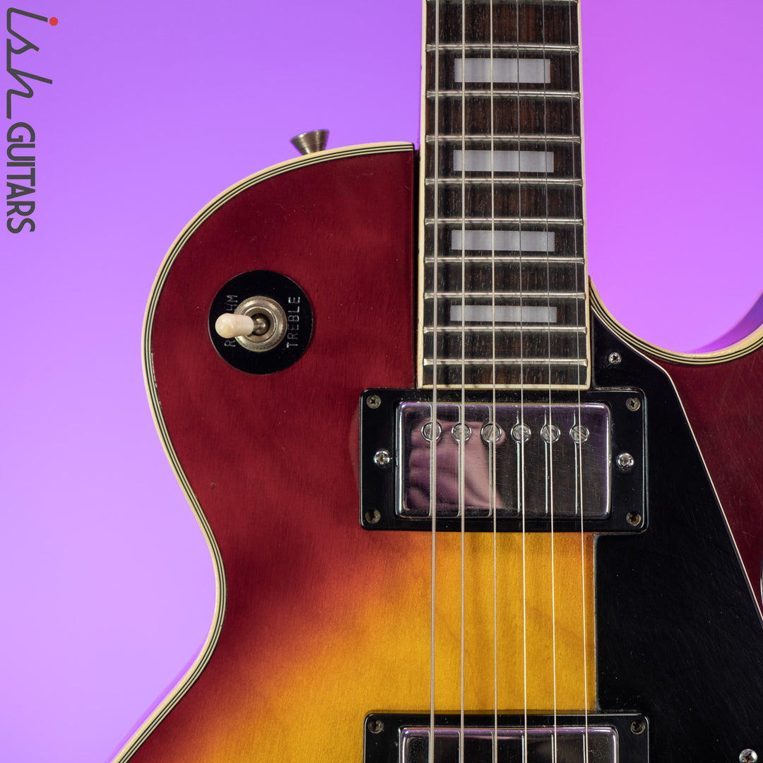 1970s Lark Japanese Les Paul Copy Cherry Sunburst