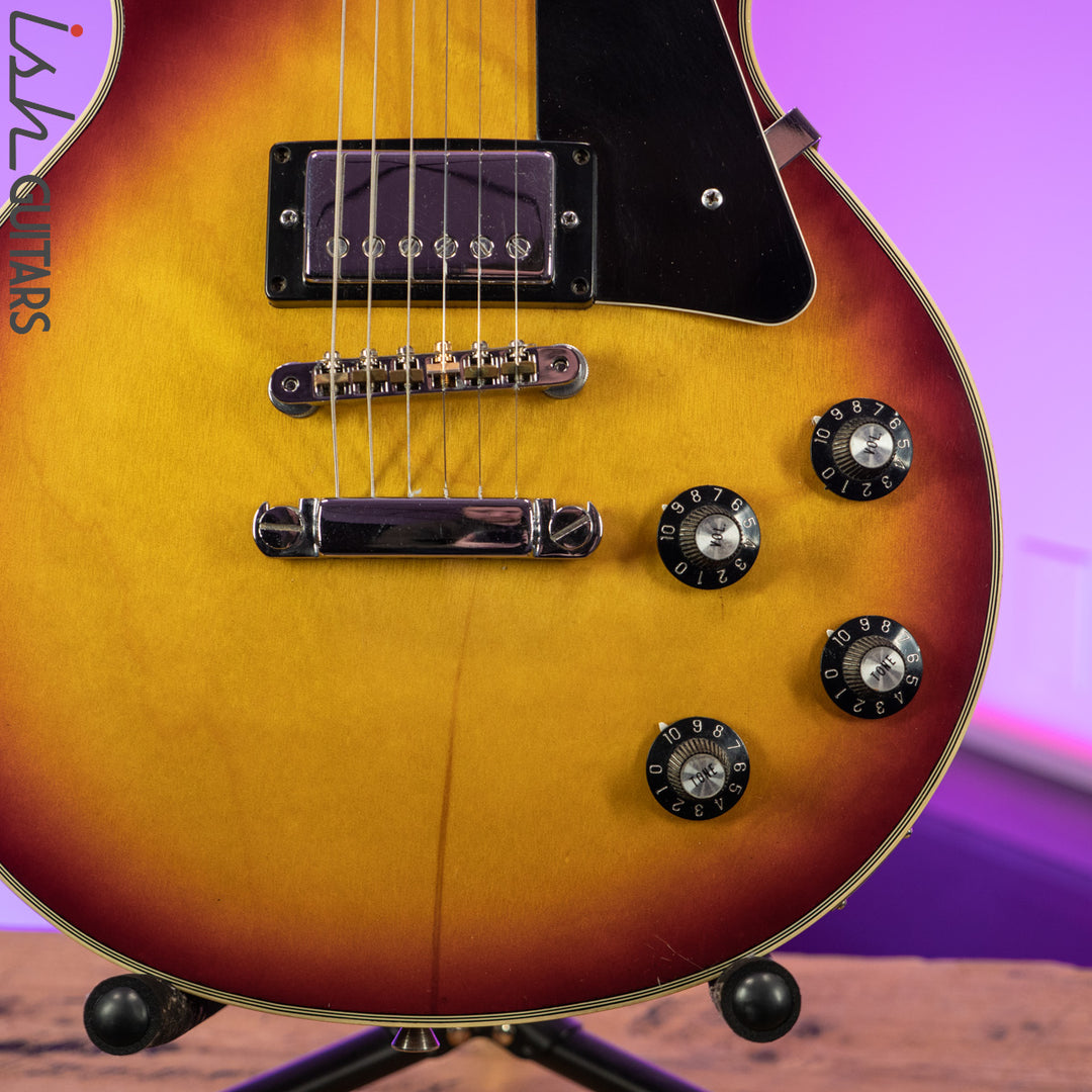 1970s Lark Japanese Les Paul Copy Cherry Sunburst