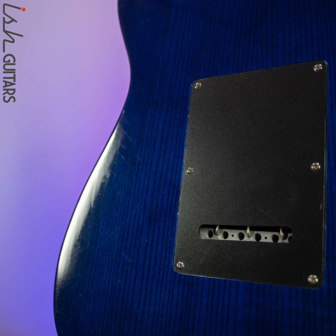 Aria Pro II Fullerton Strat HSS Dark Translucent Blue