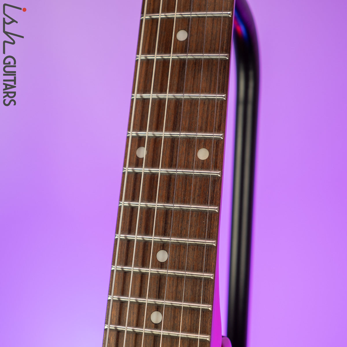 Aria Pro II PE Series Double Cutaway P90 Pickups Translucent Red