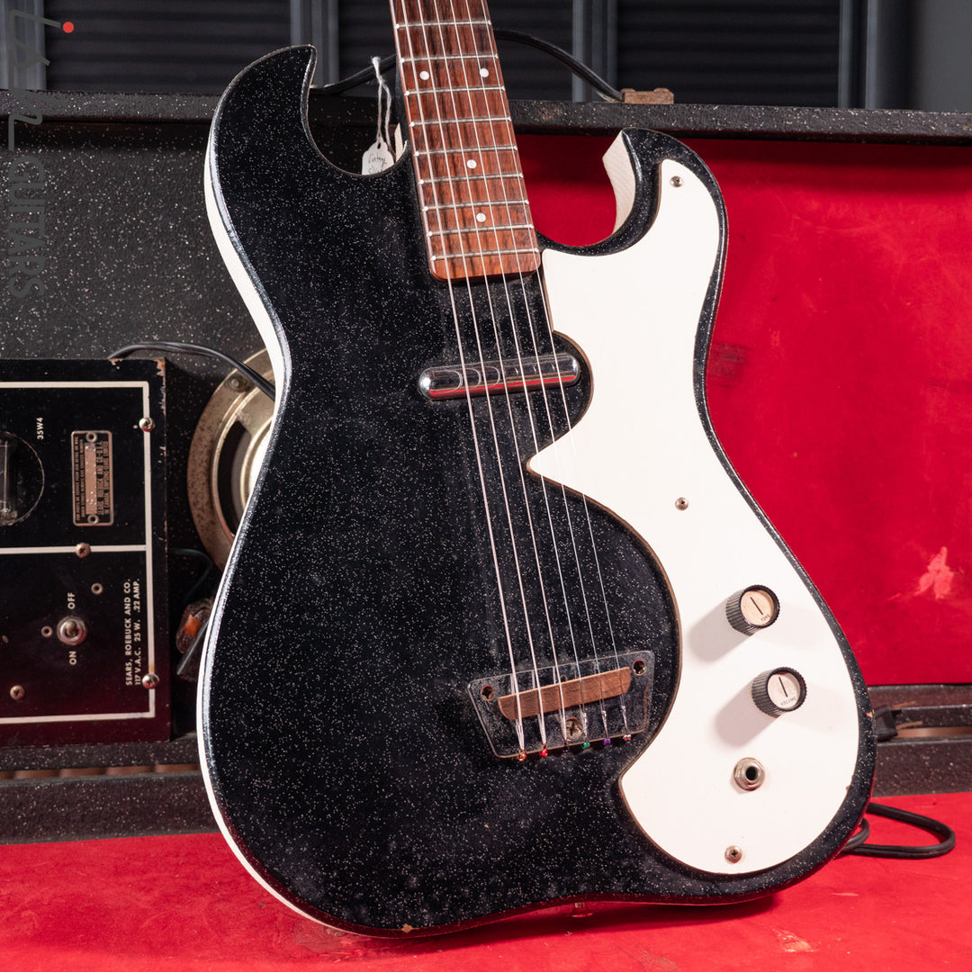 1960s Sears Silvertone Model 1448 Guitar and Amplifier Case