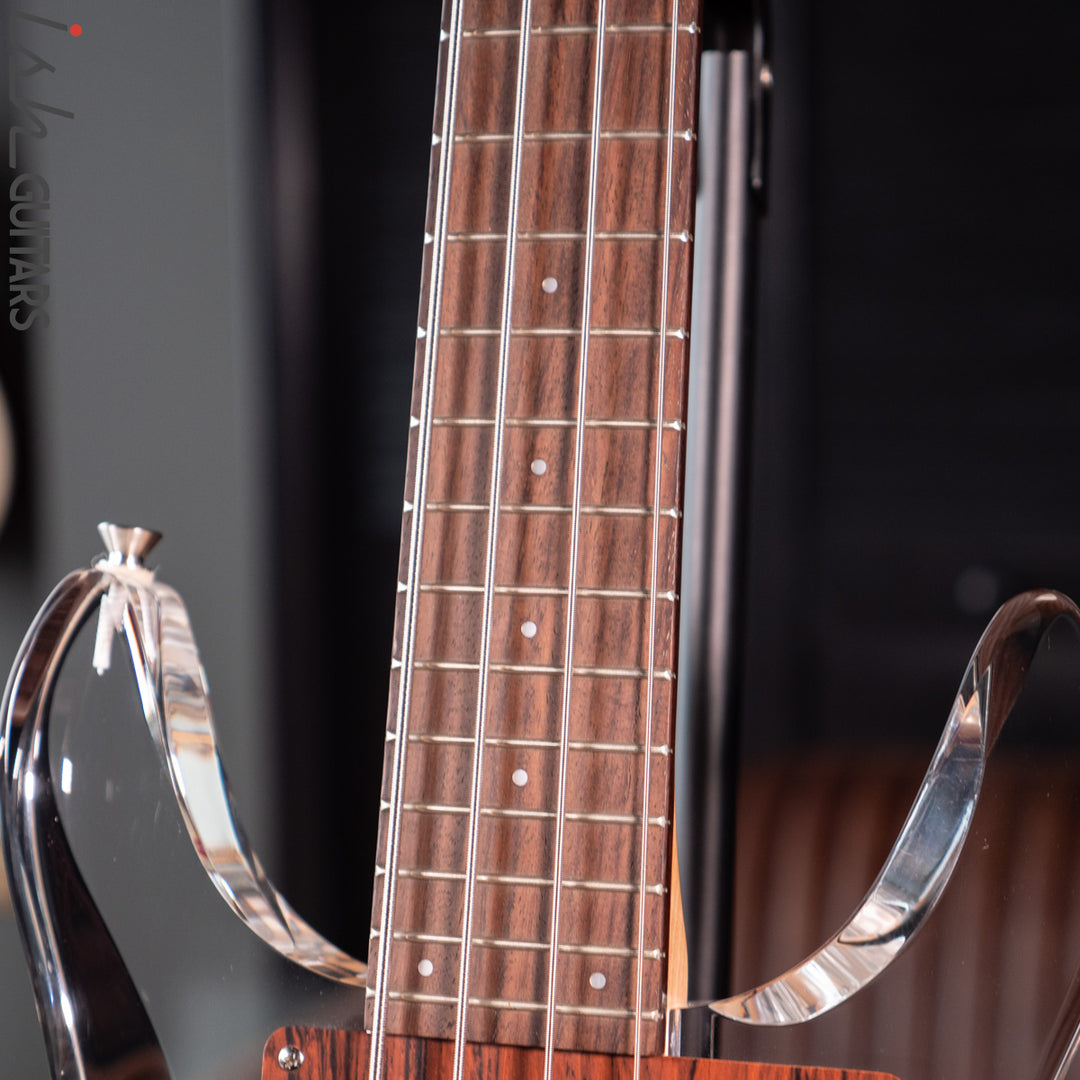 1998 Dan Armstrong Ampeg Lucite Bass Clear Reissue MIJ