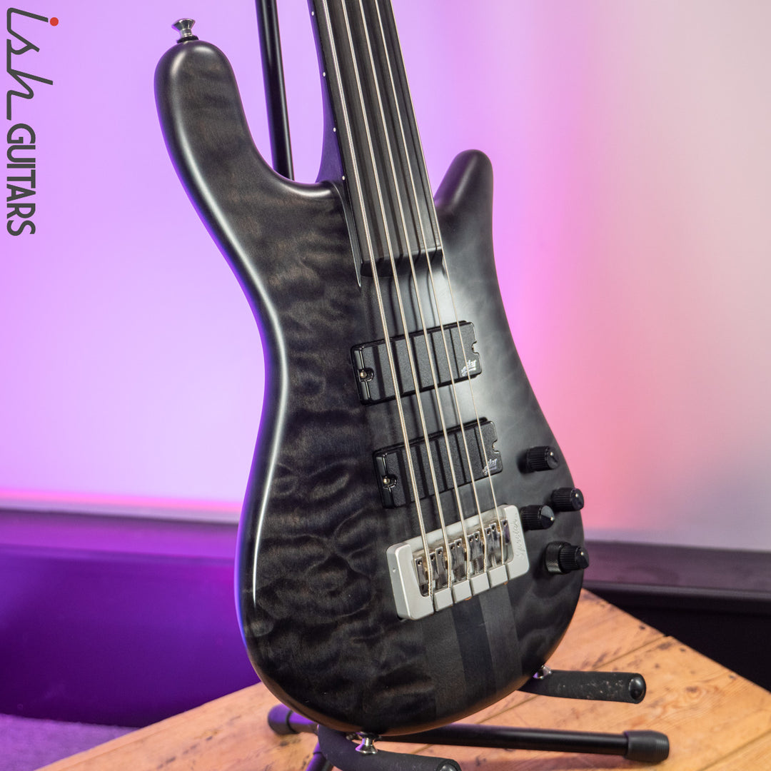 2017 Spector NS-5 Fretless Black