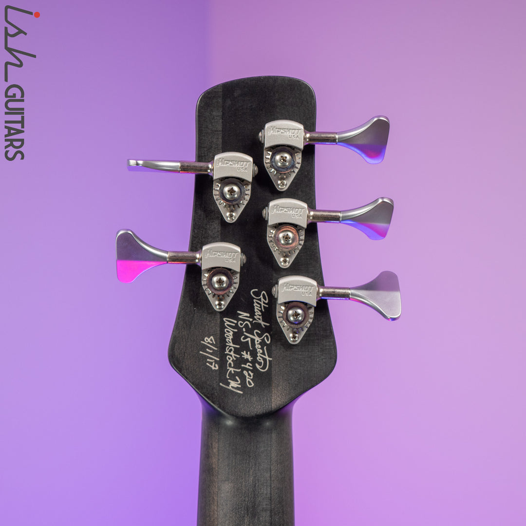 2017 Spector NS-5 Fretless Black