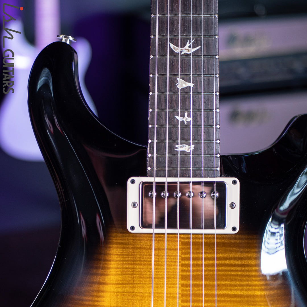 PRS Hollowbody II w/ Piezo Custom Color Amber Smokewrap