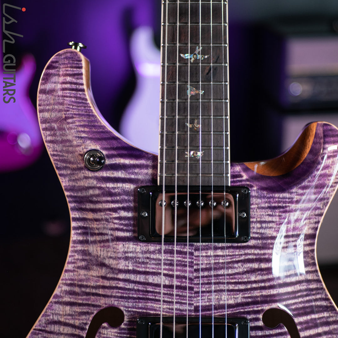 PRS McCarty 594 Hollowbody II Wood Library Faded Purple