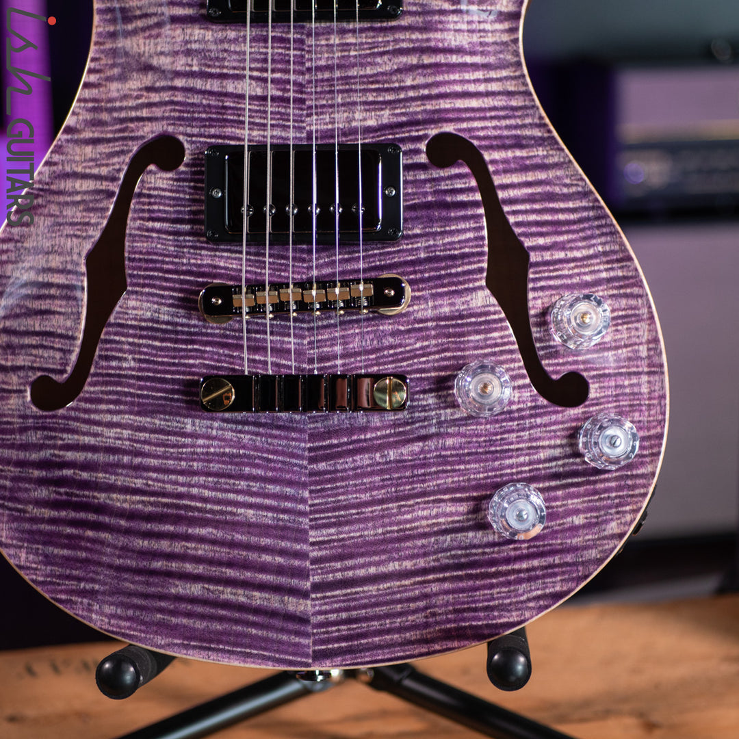 PRS McCarty 594 Hollowbody II Wood Library Faded Purple