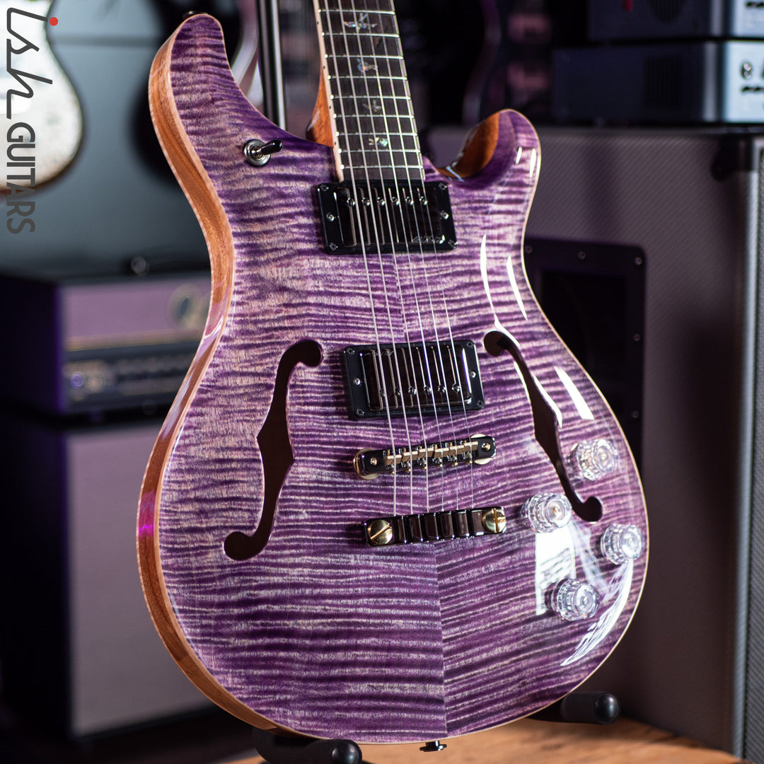 PRS McCarty 594 Hollowbody II Wood Library Faded Purple