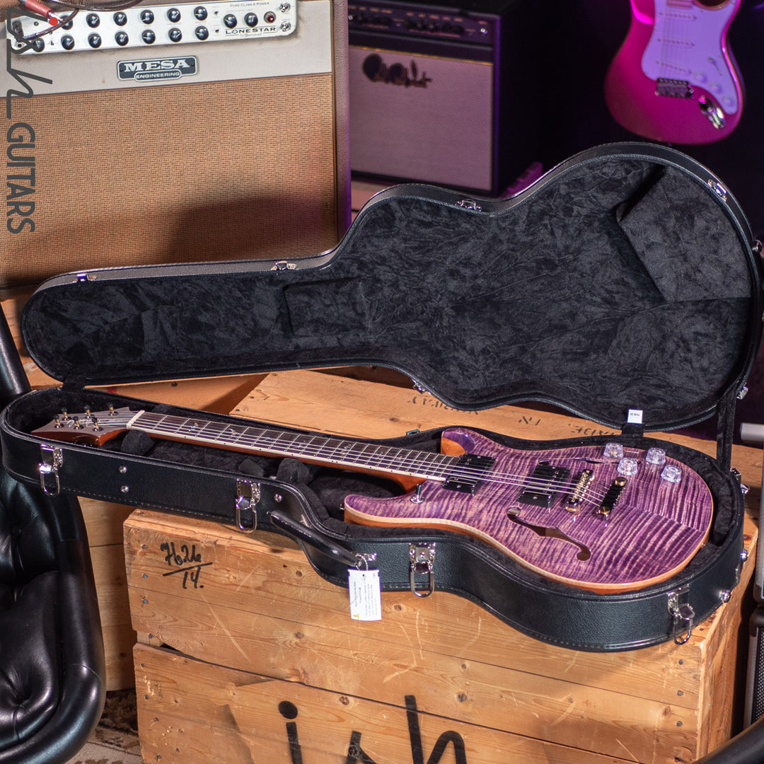 PRS McCarty 594 Hollowbody II Wood Library Faded Purple