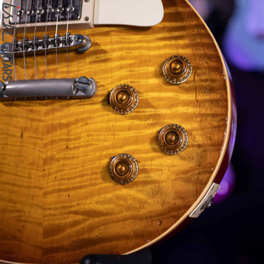 1990s Max Burst "Gibson" Les Paul Lemon Burst