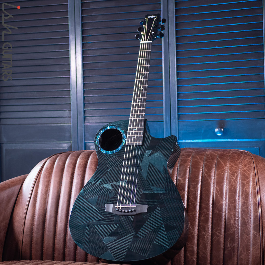 RainSong 25th Anniversary Black Ice Acoustic Guitar