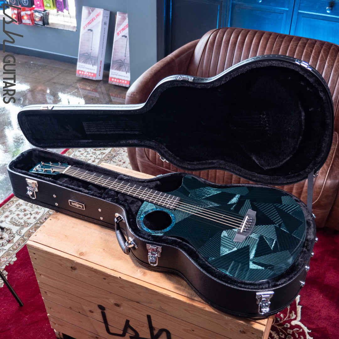 RainSong 25th Anniversary Black Ice Acoustic Guitar