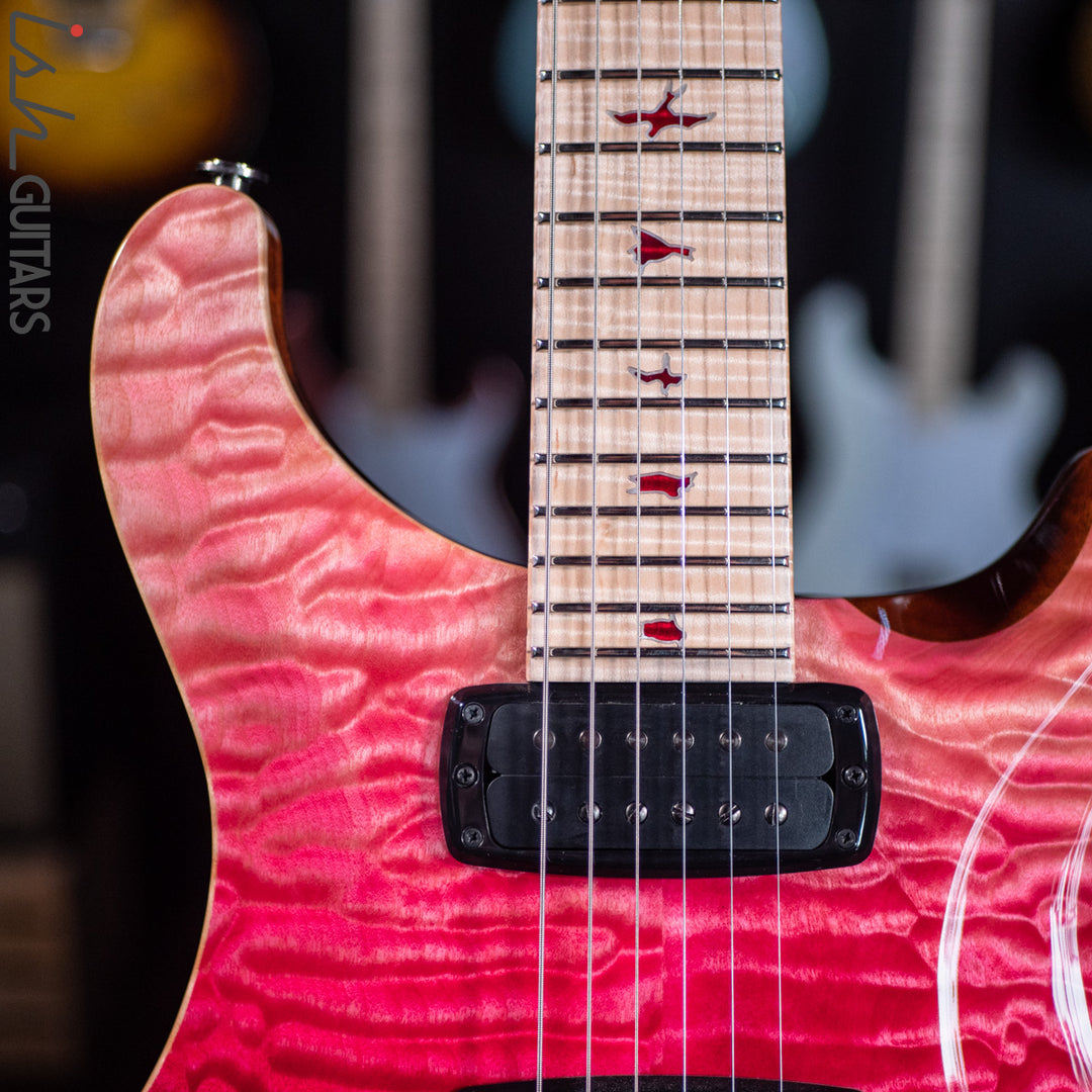 PRS Private Stock Custom 24 408 Graveyard Red Fade
