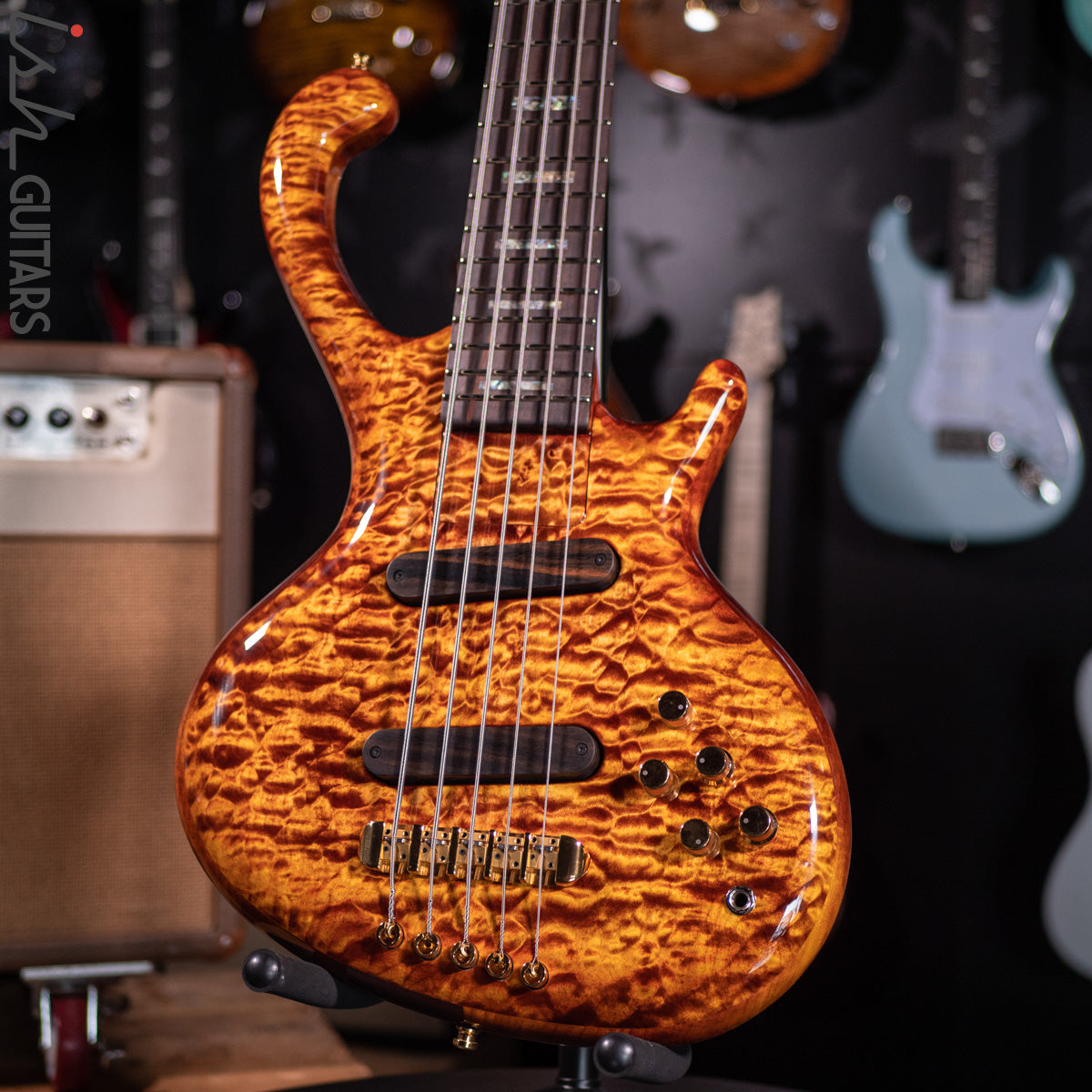 2021 Ritter Roya 5 String Bass Guitar Late Lounge Refurbished – Ish Guitars