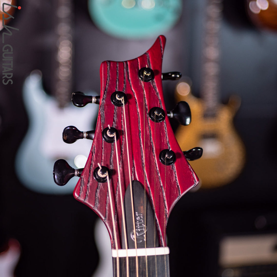 2021 Ritter Porsch Sandblasted Red Swamp Ash