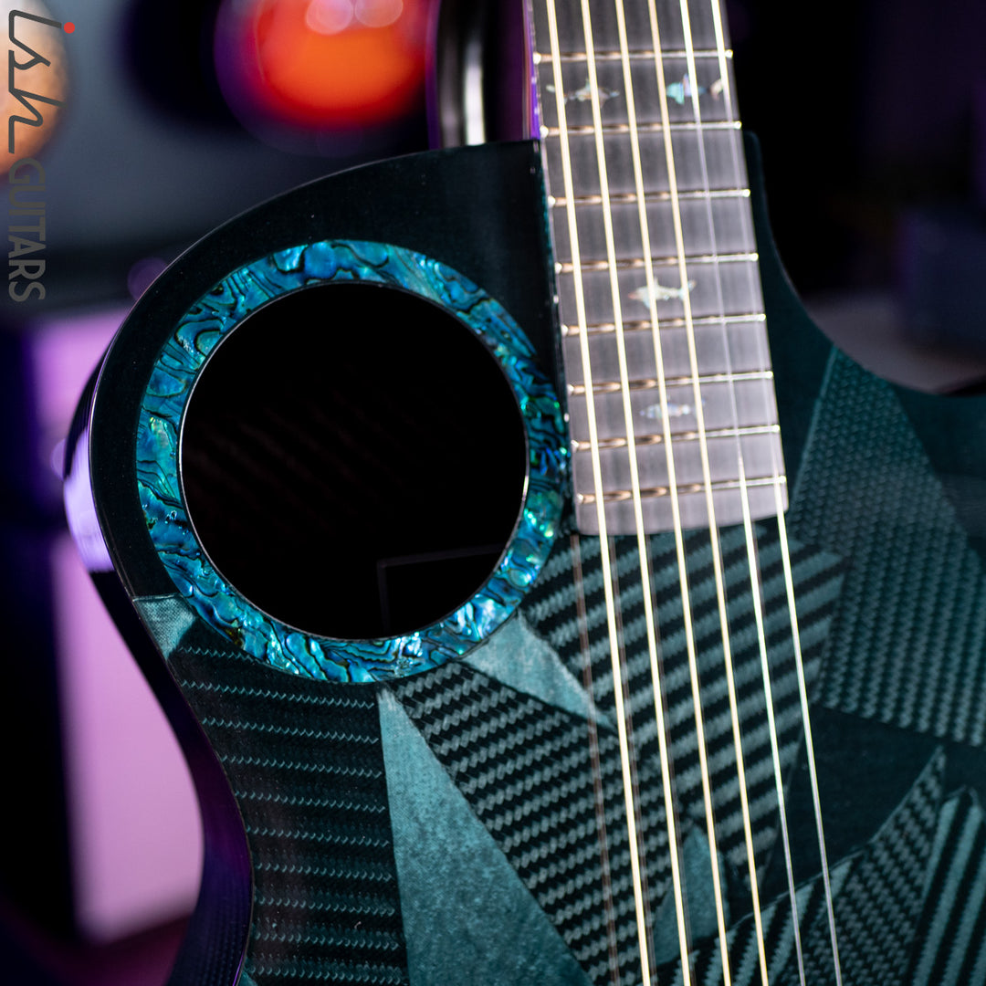 RainSong 25th Anniversary Black Ice Acoustic Guitar