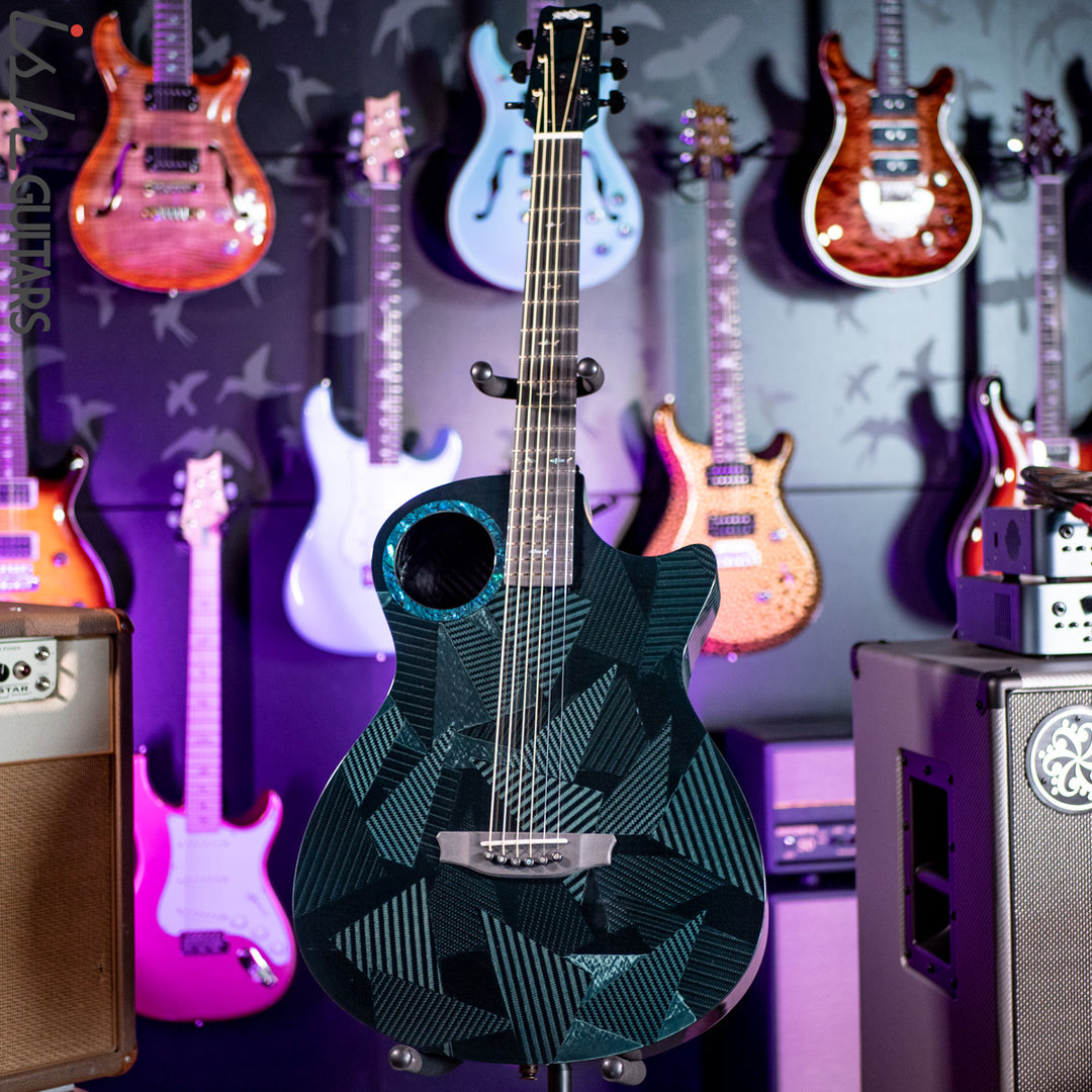 RainSong 25th Anniversary Black Ice Acoustic Guitar