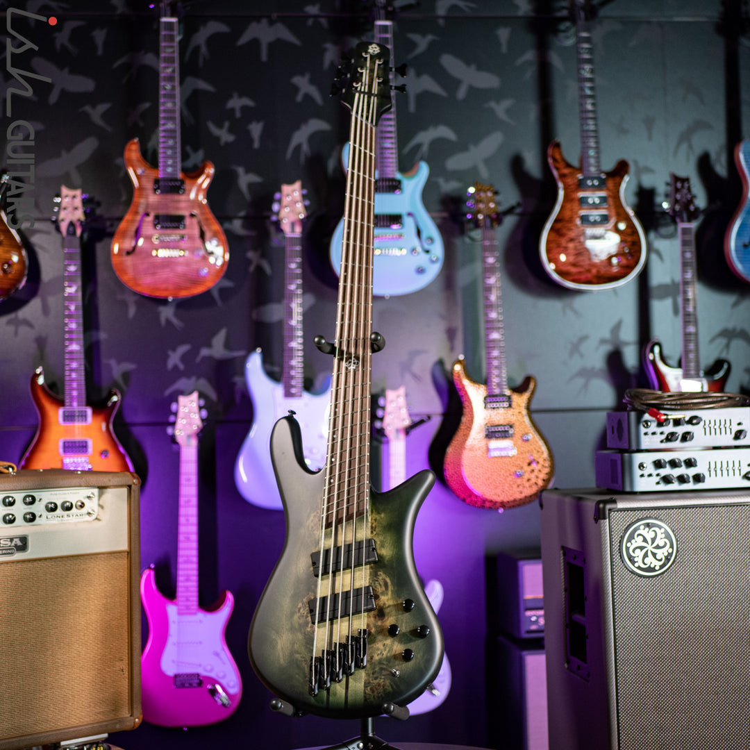 2021 Spector NS Dimension 5 Multi-Scale Haunted Moss Matte