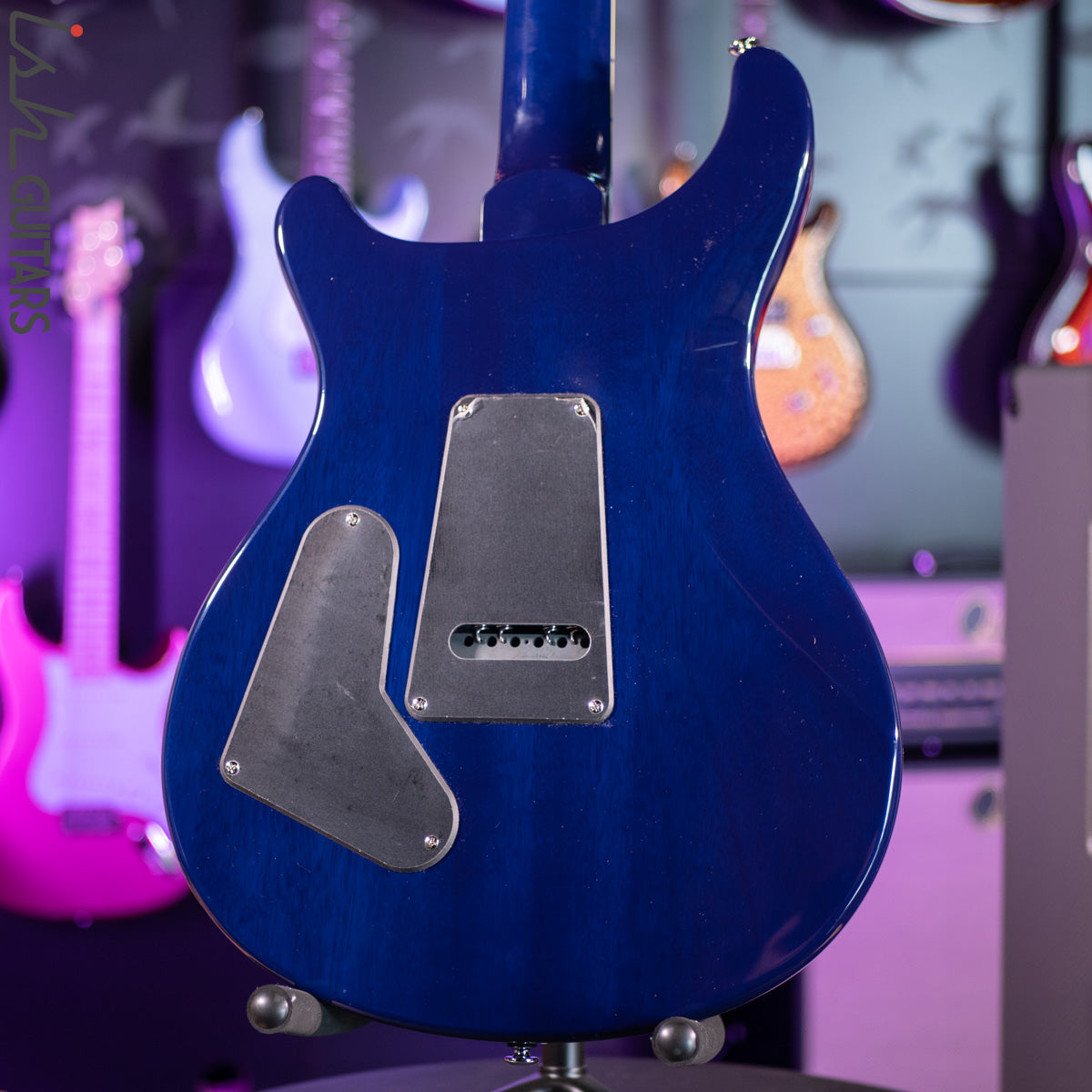 PRS SE Standard 24 Translucent Blue – Ish Guitars