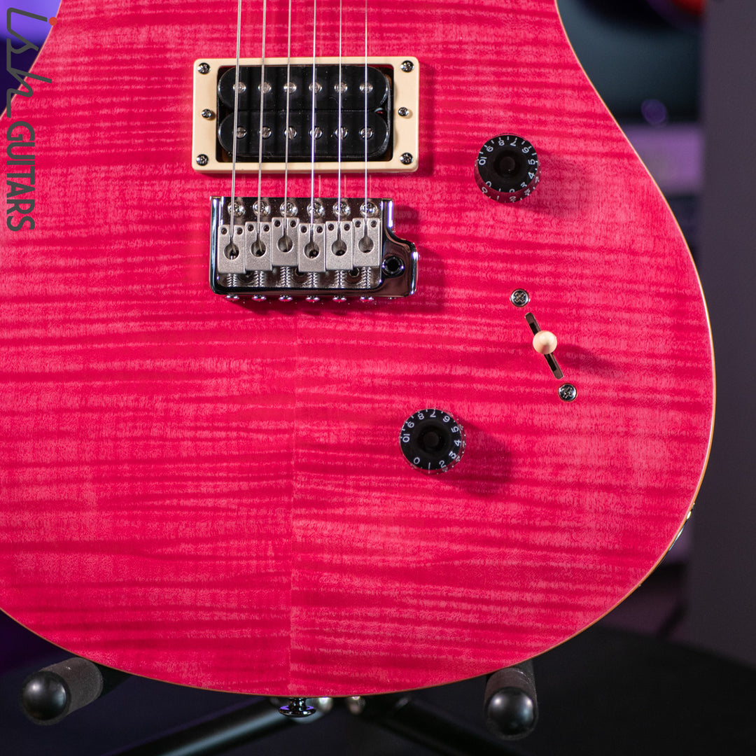 PRS SE Custom 24 Bonnie Pink Natural Back