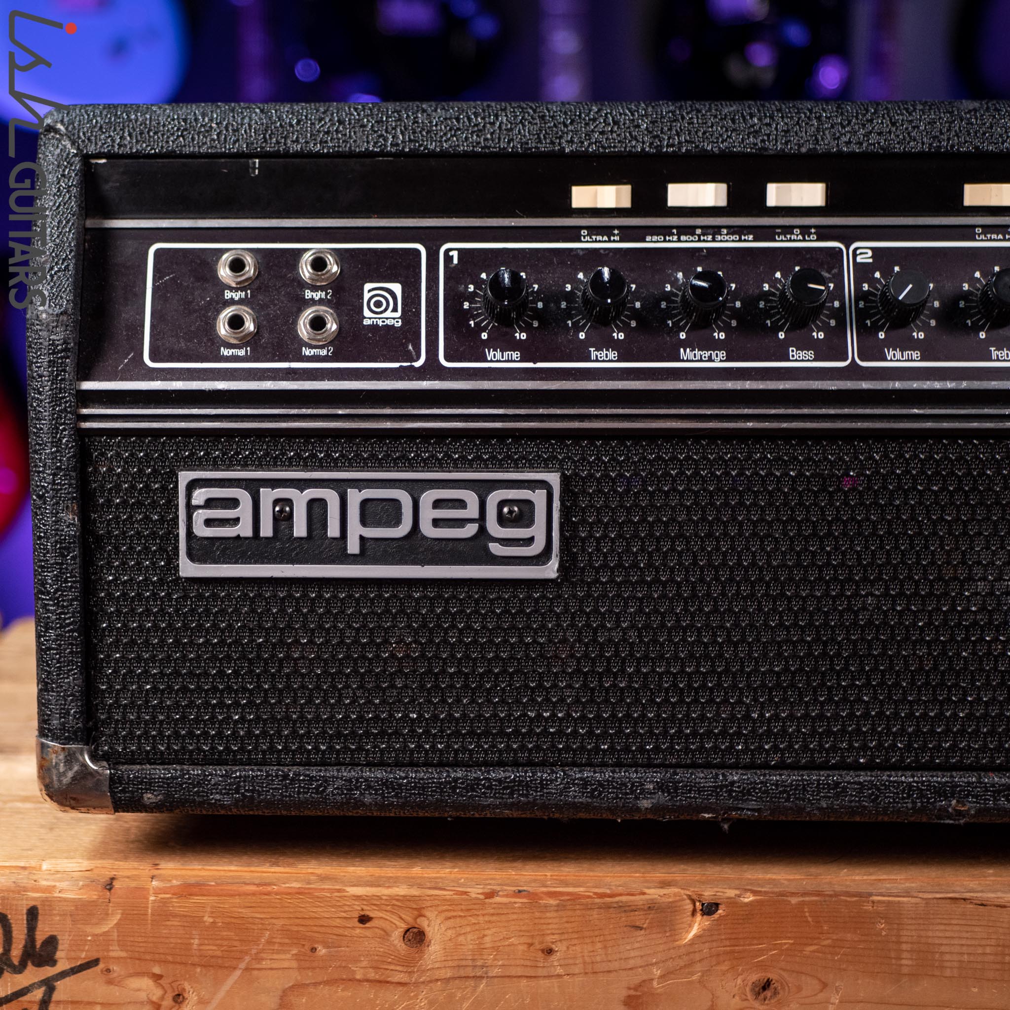 1987 Ampeg SVT Limited Edition Bass Amp Head 458 of 500 – Ish Guitars