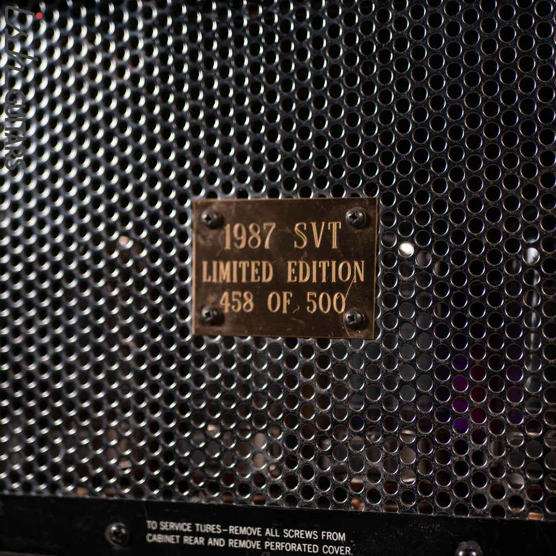 1987 Ampeg SVT Limited Edition Bass Amp Head 458 of 500
