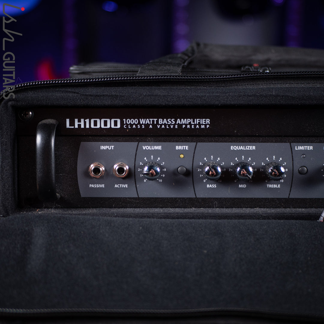 Hartke LH1000 Bass Amplifier Head Black