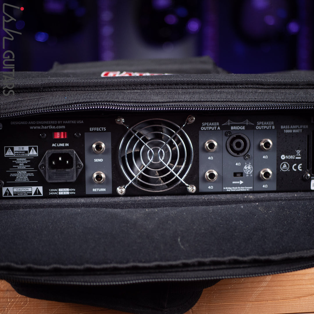 Hartke LH1000 Bass Amplifier Head Black