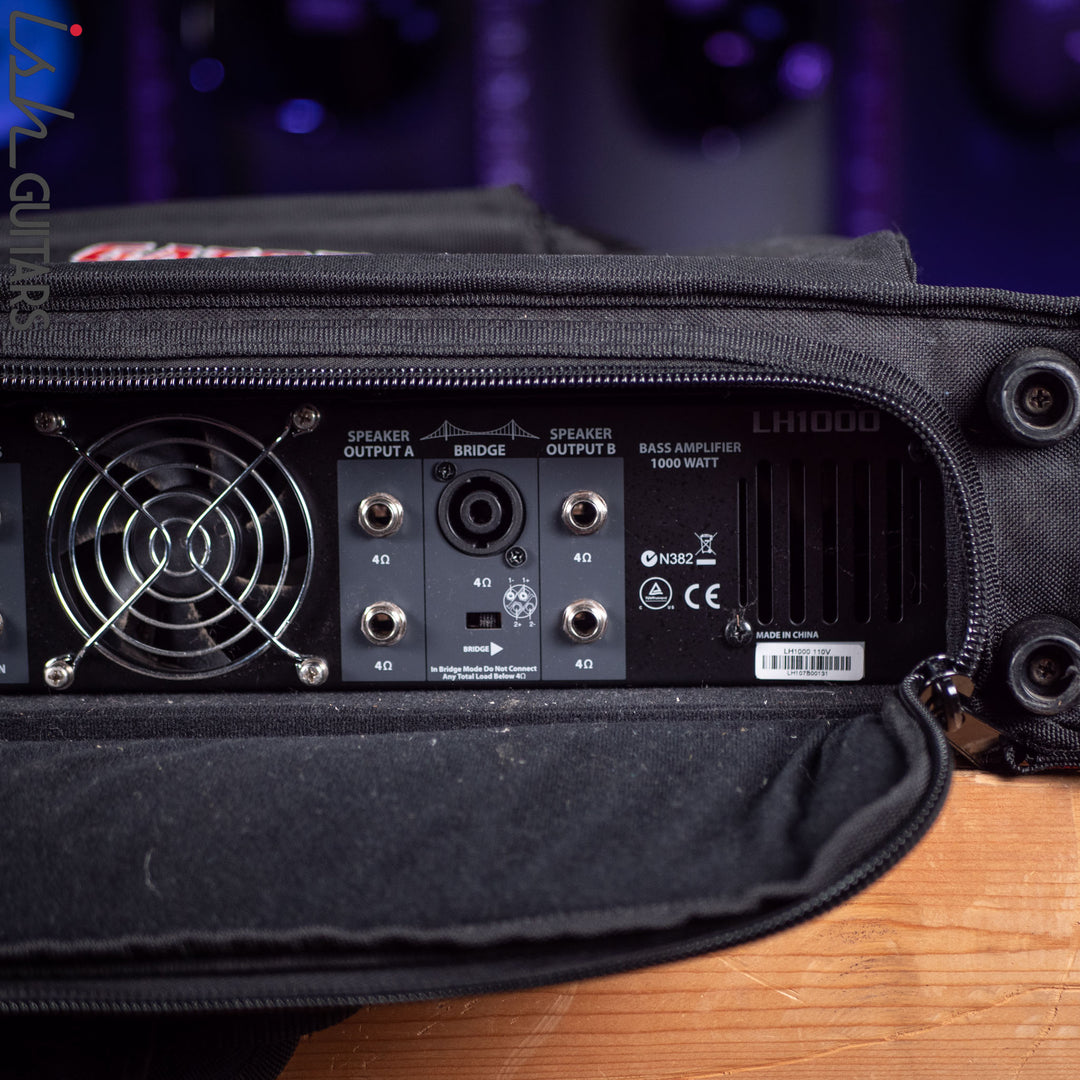 Hartke LH1000 Bass Amplifier Head Black