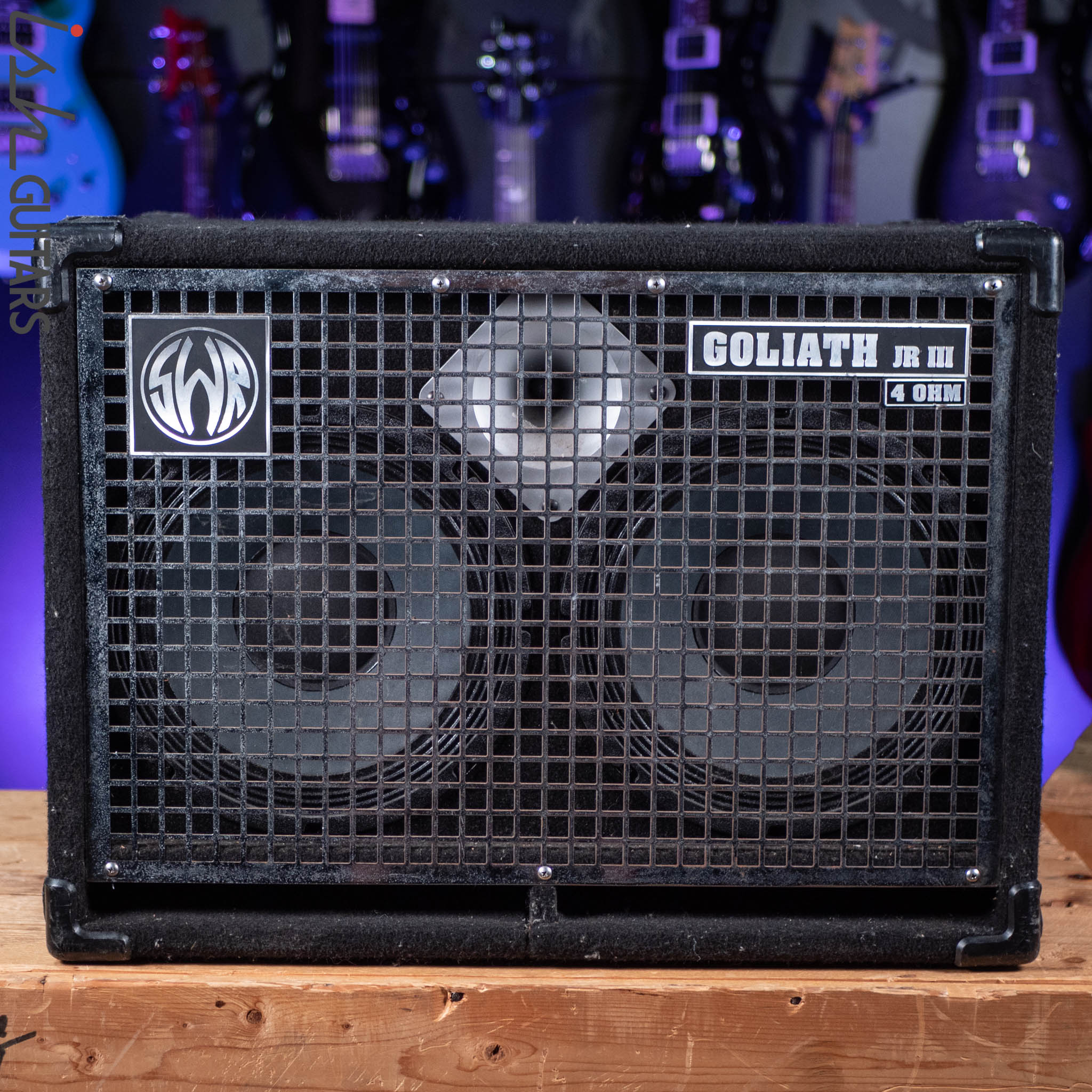 SWR Goliath Jr III 4 Ohm Bass Cabinet Black/Chrome – Ish Guitars