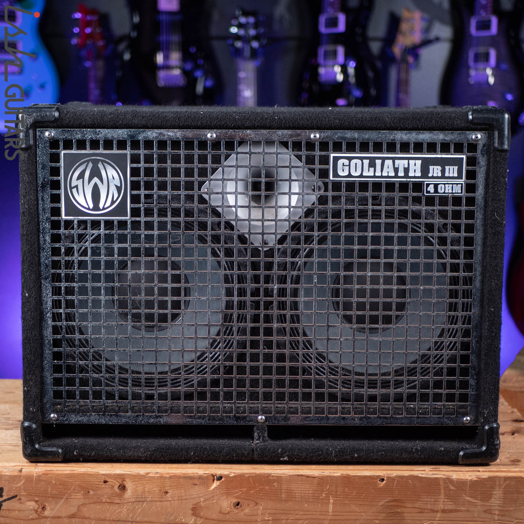 SWR Goliath Jr III 4 Ohm Bass Cabinet Black/Chrome