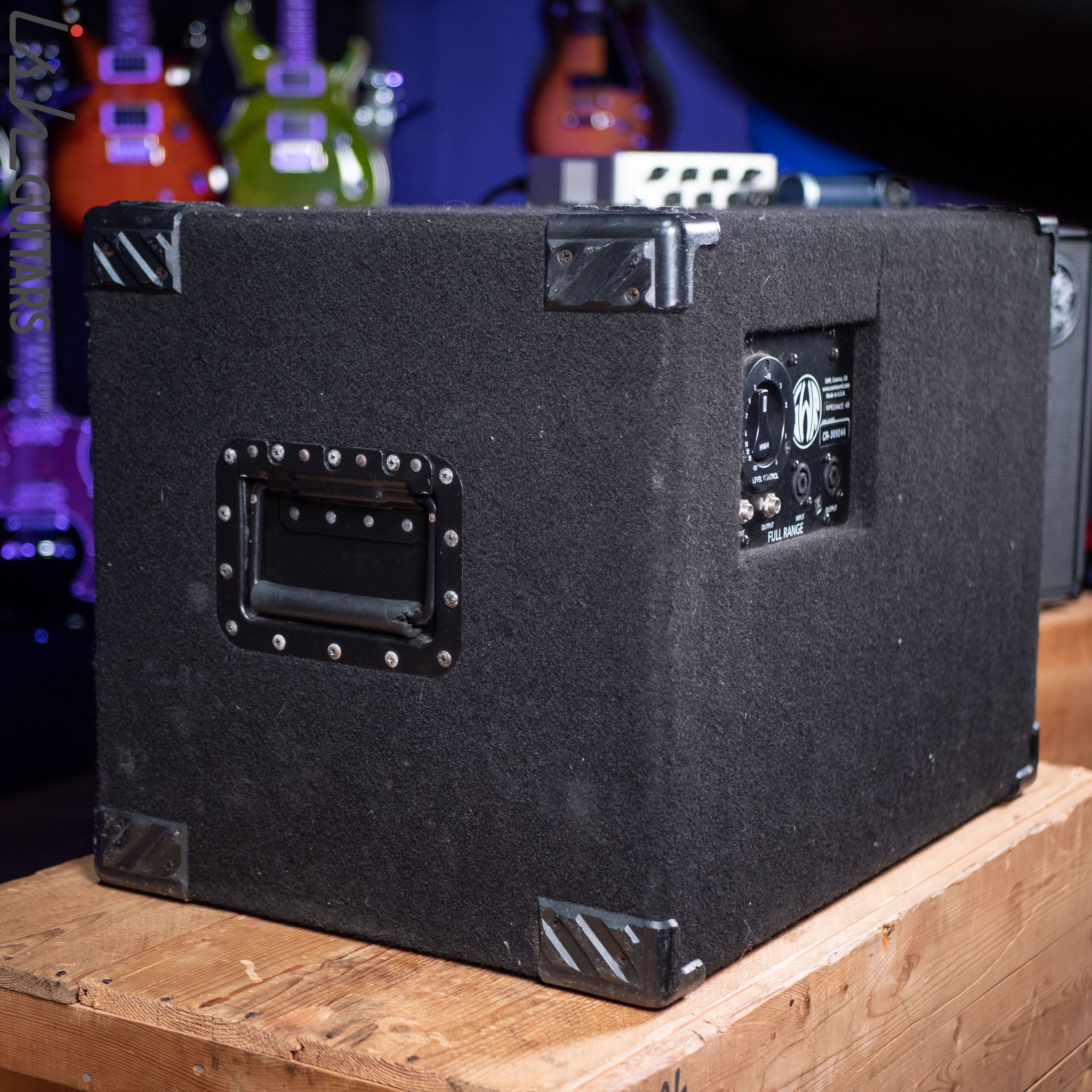 SWR Goliath Jr III 4 Ohm Bass Cabinet Black/Chrome – Ish Guitars