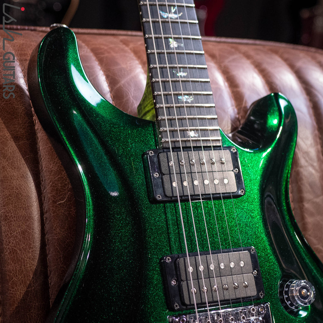 2021 PRS Custom 24 Floyd Rose Custom Color Emerald Green Metallic