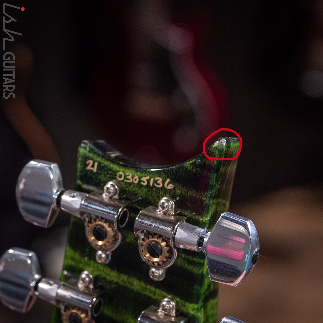 2021 PRS Custom 24 Floyd Rose Custom Color Emerald Green Metallic