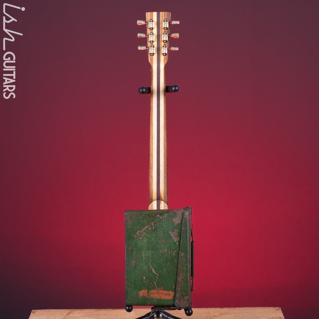 Howlin’ Rooster Ammo Box Short Scale Guitar Army Green