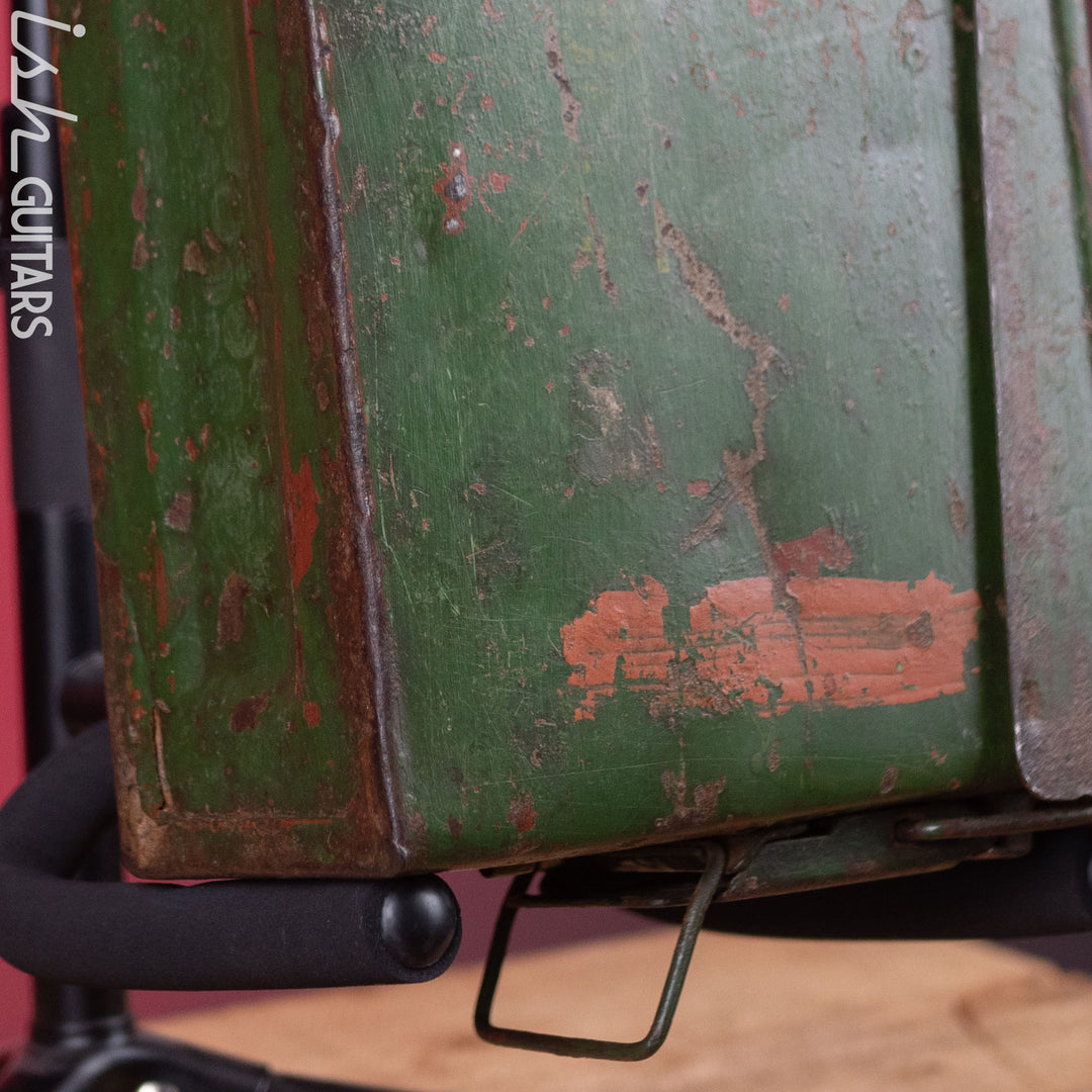 Howlin’ Rooster Ammo Box Short Scale Guitar Army Green