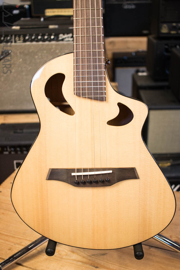 Veillette Avante Gryphon Six String Cutaway Clear Finish Acoustic Guitar