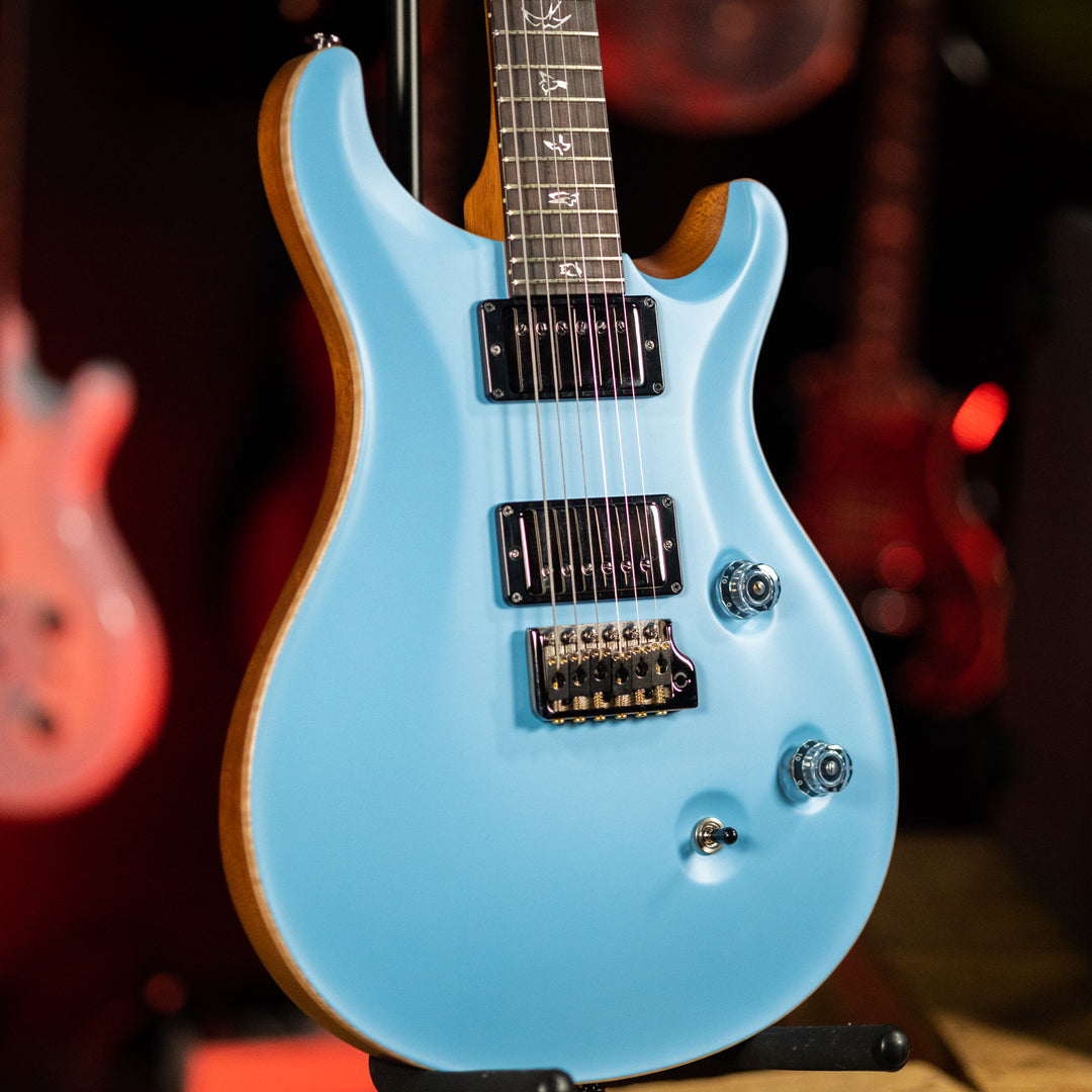 PRS Custom 24 Wood Library Powder Blue Opaque Satin