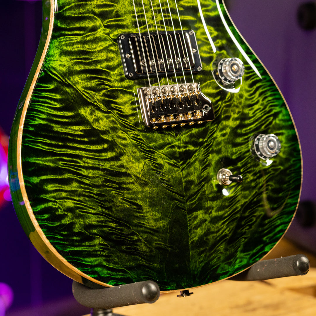 PRS Wood Library Custom 24 Jade w/ Green Burst 10 Top Quilt