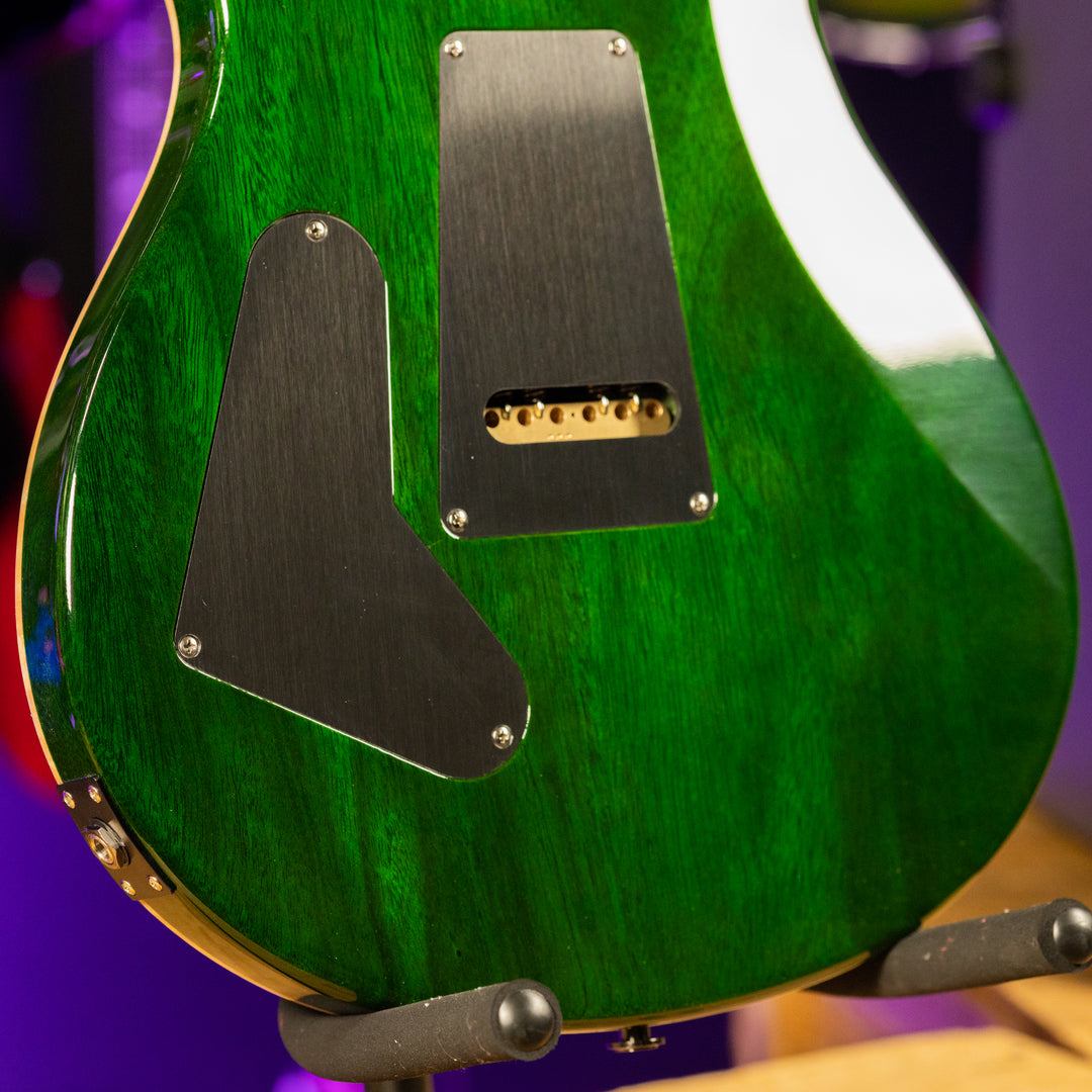 PRS Wood Library Custom 24 Jade w/ Green Burst 10 Top Quilt