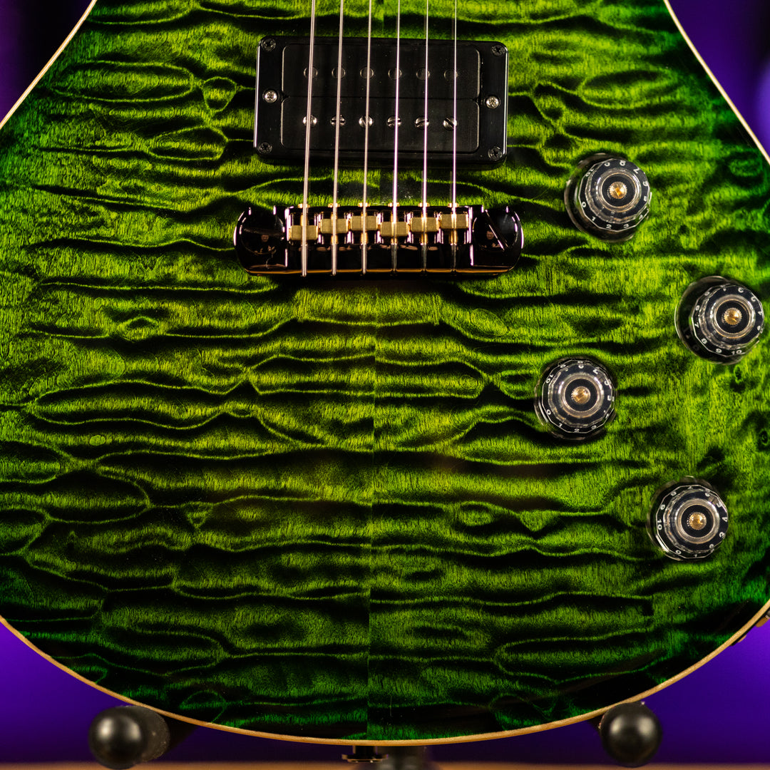 PRS Tremonti Wood Library 10 Top Quilt Jade w/ Green Burst