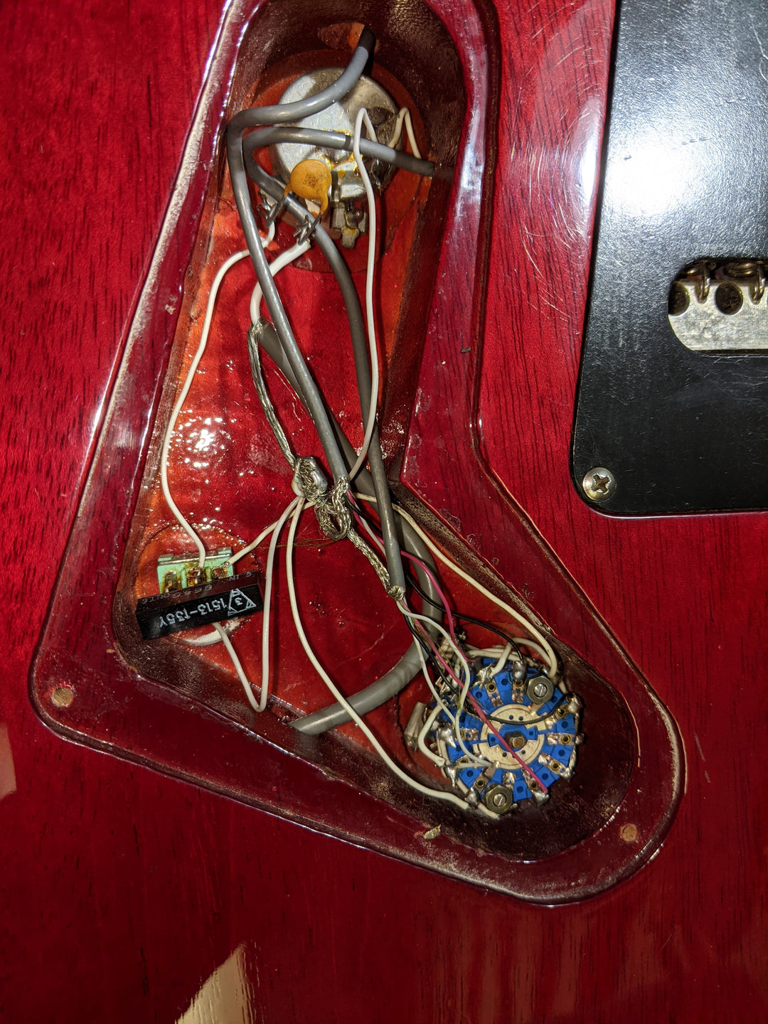 1985 PRS Custom 24 Cherry Burst 1 Piece 