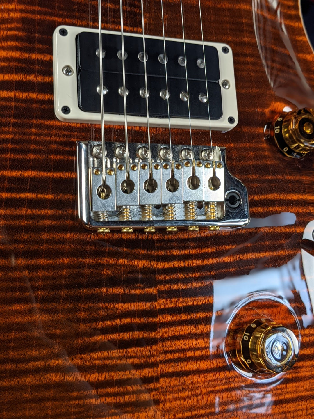 2021 PRS Custom 24 Orange Tiger