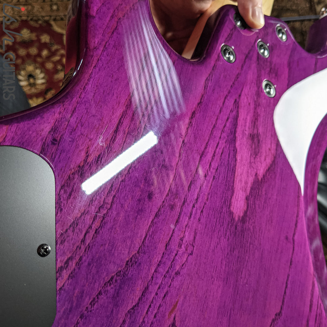 2019 Lakland Skyline Series 55-02 5-String Bass Purple