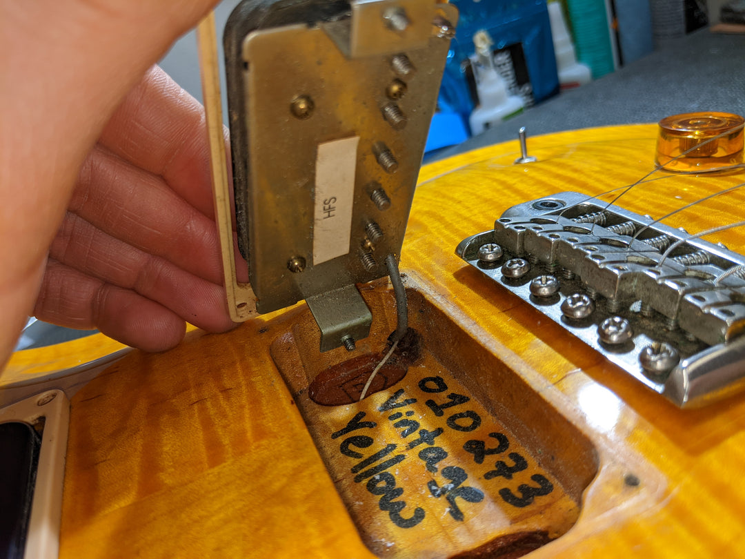 1990 PRS Custom 24 Amber Brazilian Rosewood Sweet Switch