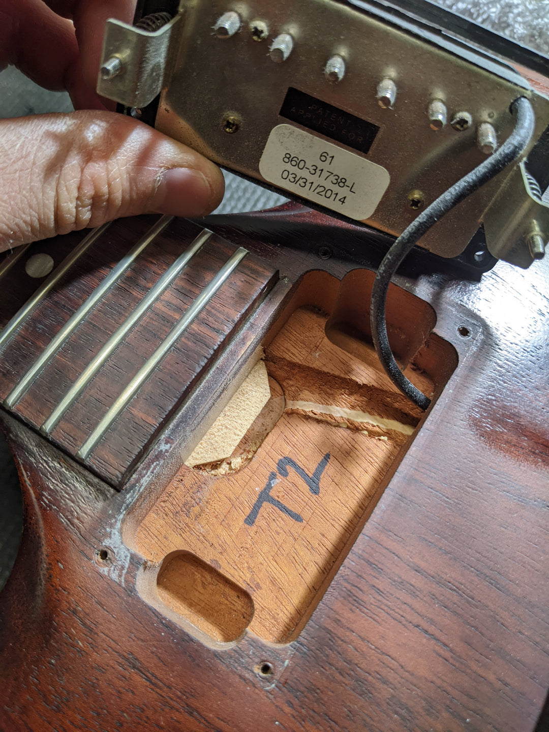 2014 Gibson SGJ Natural Satin